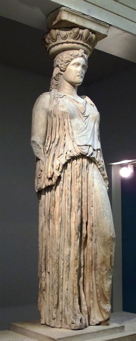 colonne femme|Caryatide